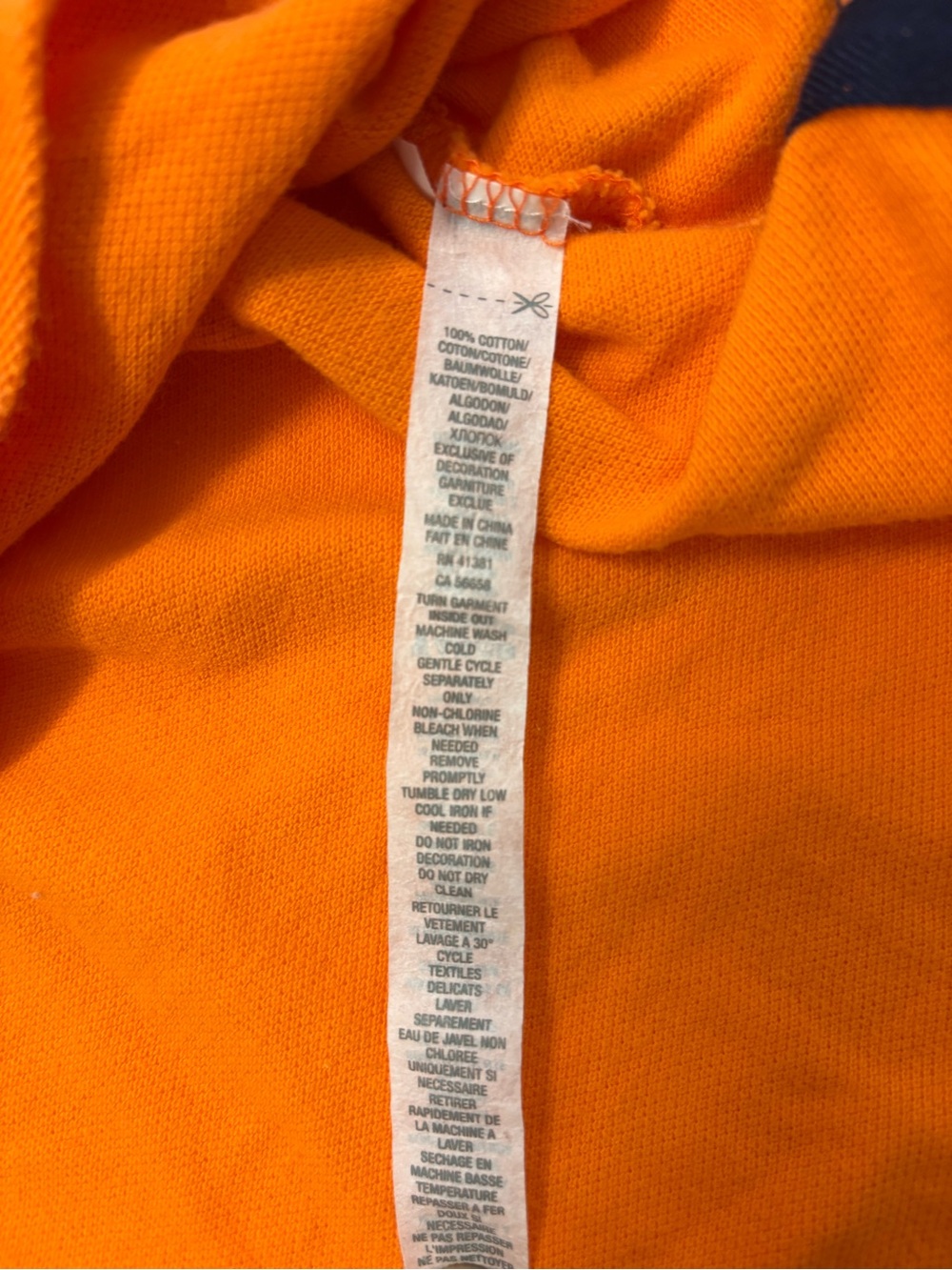 RLX Ralph Lauren Men Polo XXL Orange Big Pony US Offshore Racing Y2K Sailing - Picture 6 of 10